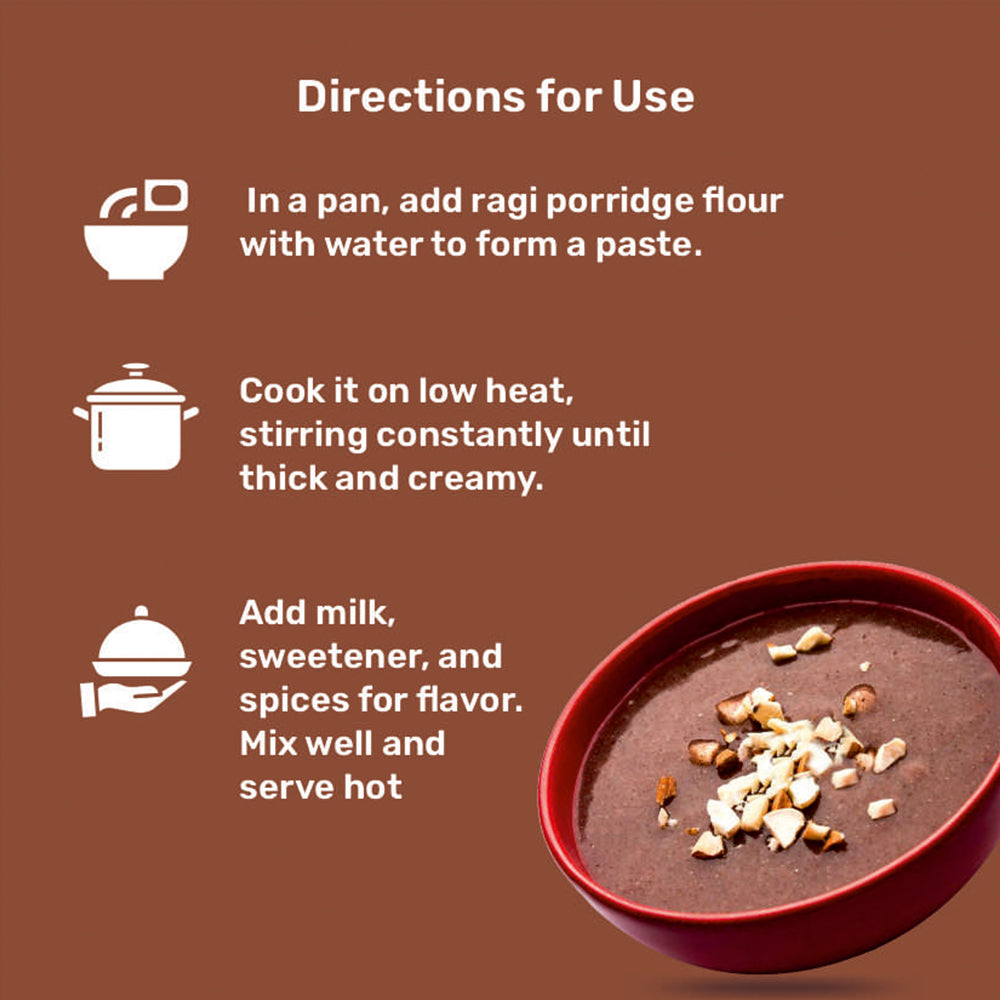 Sprouted Finger Millet Porridge