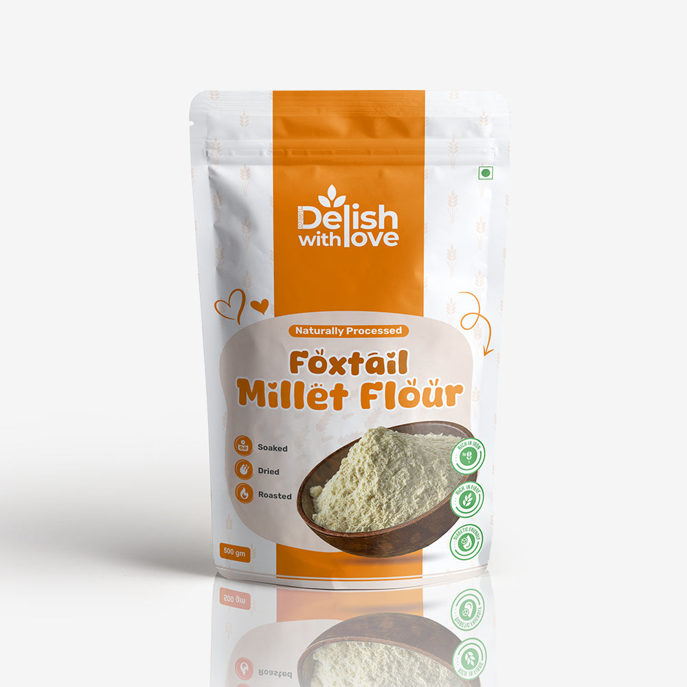 Foxtail Millet Flour | Diabetic-Friendly| Immunity | Supports Digestion| Energy Booster for Lactating Moms | Nutrient-Dense Superfood | Boosts Bone Health  | Hydrates & Nourishes Skin