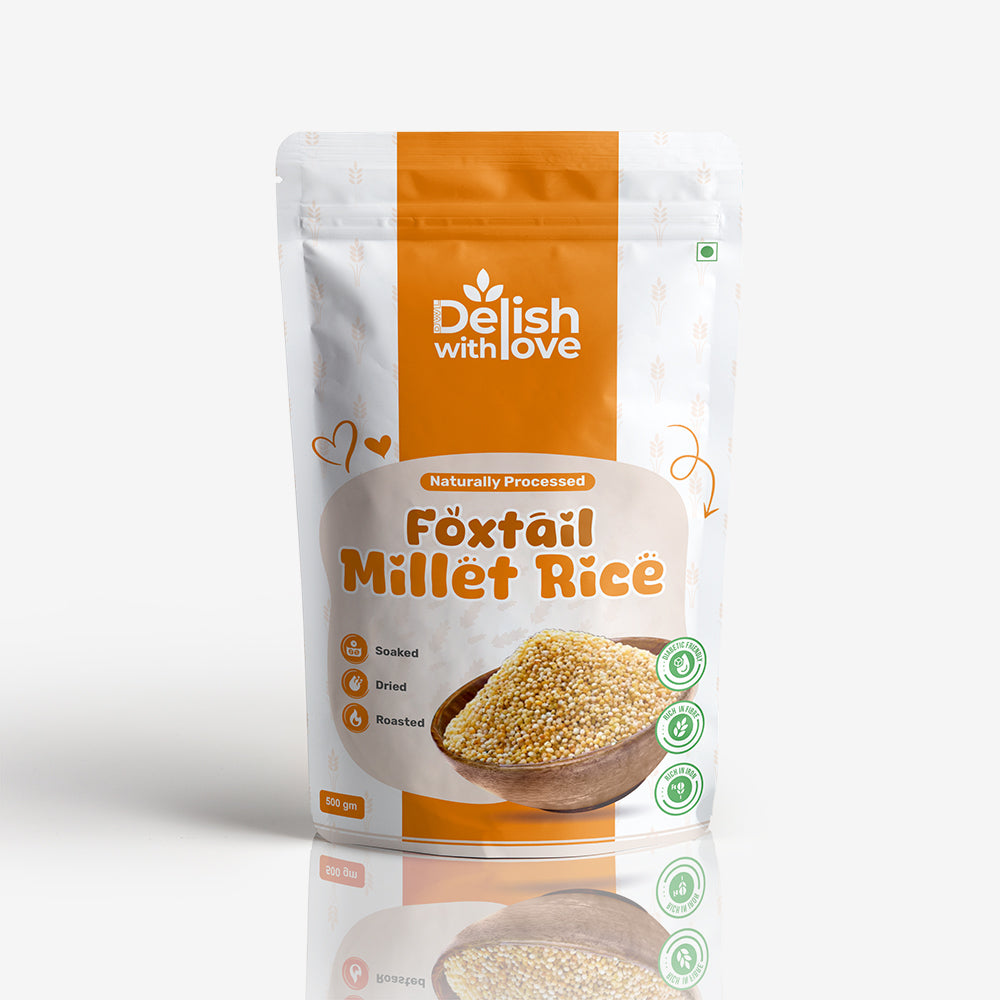 Foxtail Millet Rice | Unpolished  | Energy Booster for Lactating Moms | Nutrient-Dense Superfood | Boosts Bone Health | Diabetic-Friendly| Immunity | Supports Digestion | Hydrates & Nourishes Skin