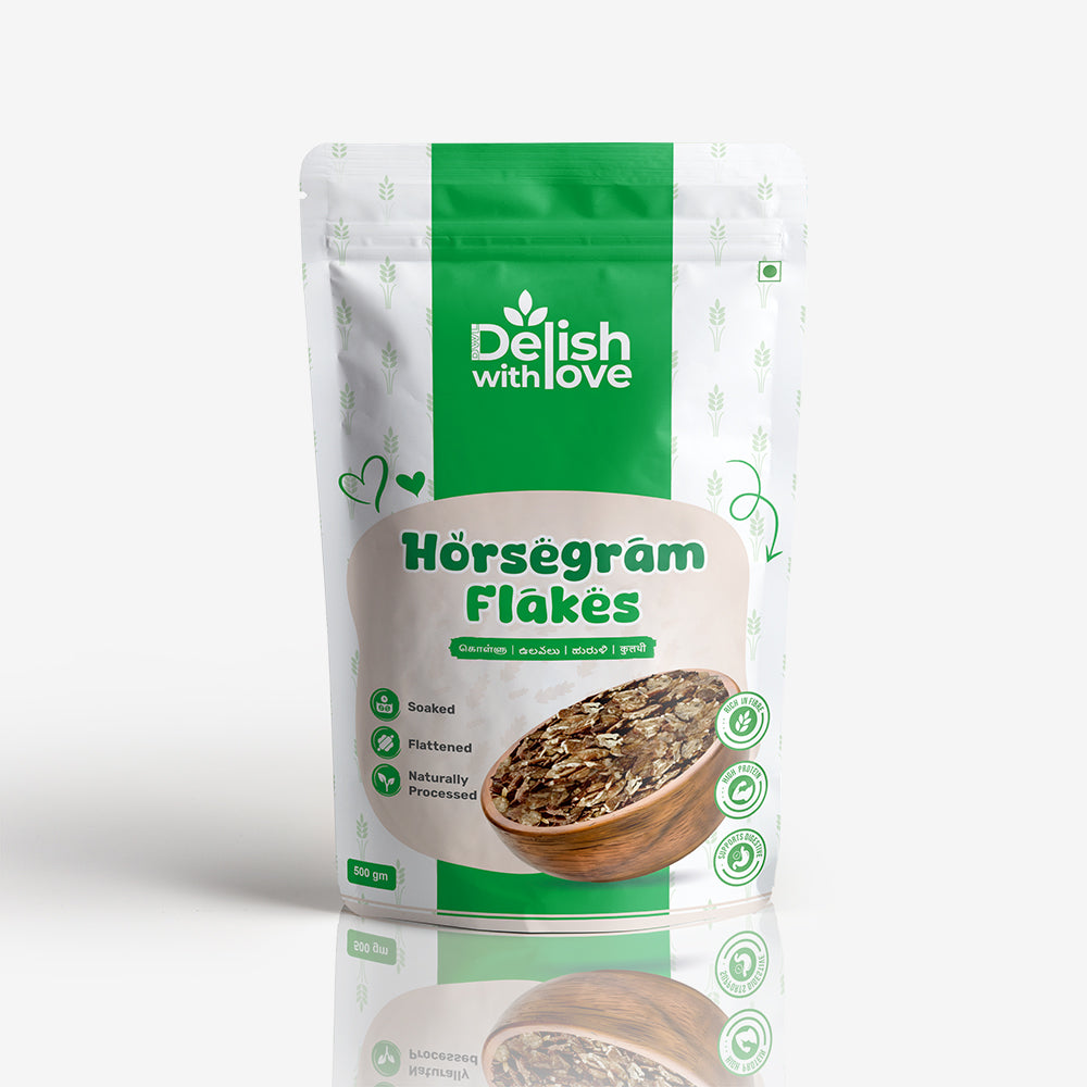 Horsegram Flakes ( Aval / Poha) | High in Protein | High in Fiber | Aids Weight Loss | Promotes Bone Health | Boosts Energy & Immunity | Gluten-Free Heritage Superfood
