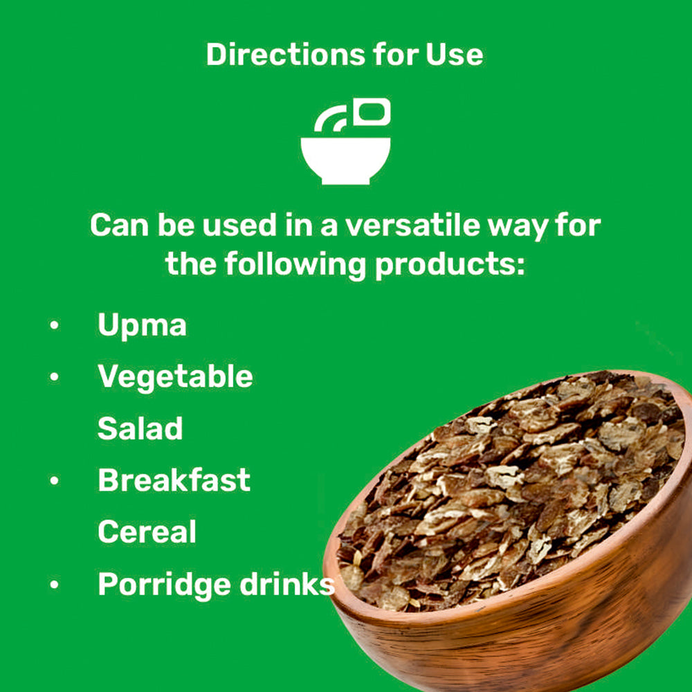 Horsegram Flakes ( Aval / Poha) | High in Protein | High in Fiber | Aids Weight Loss | Promotes Bone Health | Boosts Energy & Immunity | Gluten-Free Heritage Superfood