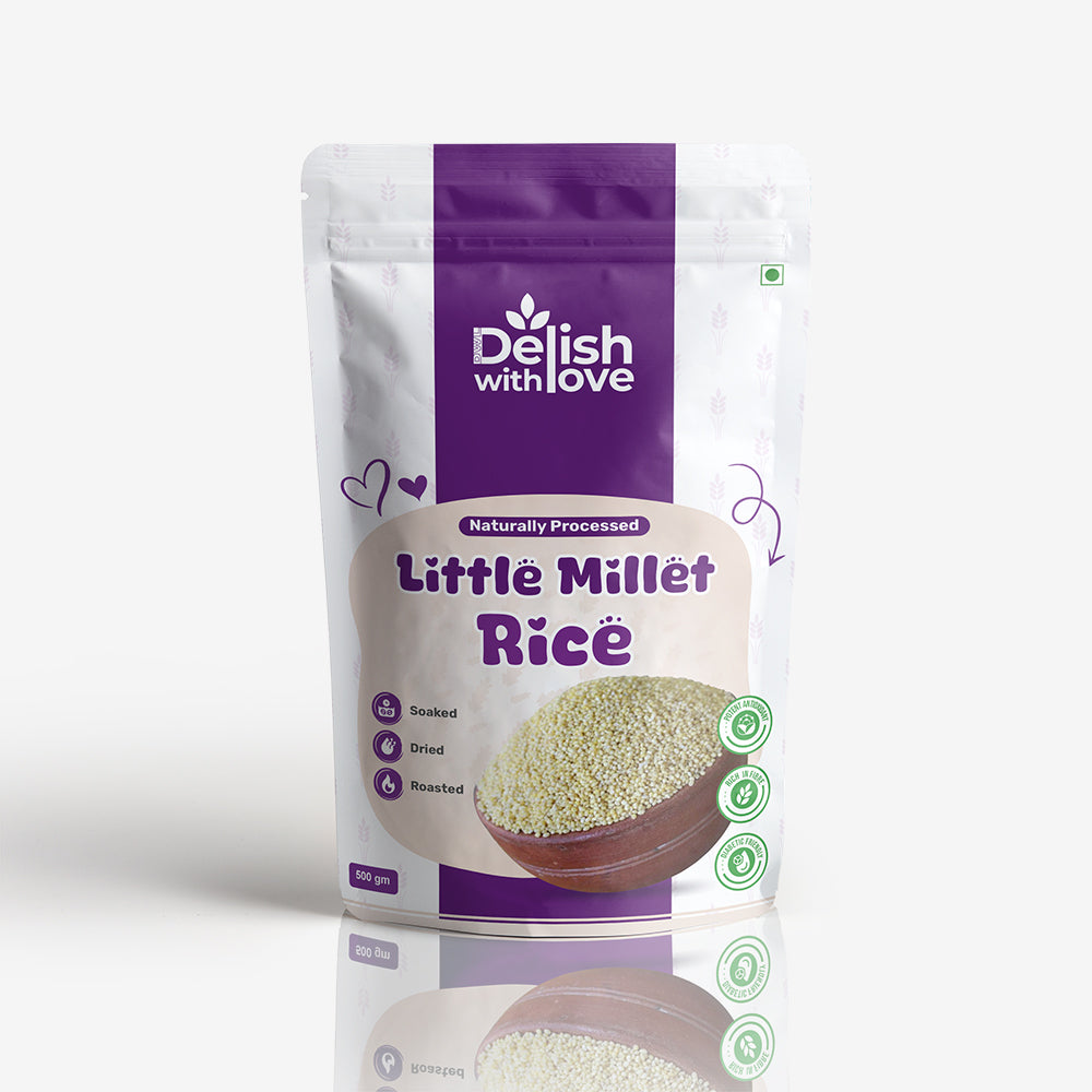 Little Millet Rice | Unpolished |  High in Fiber & Essential Nutrients | Detox | Gut Health | Promotes Energy & Metabolism | Weight Management | Perfect for All Ages & Health-Conscious Diets