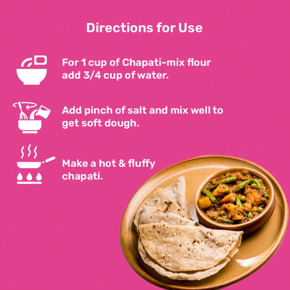 Multi Millet Chapati-Mix | Prevents Osteoporosis | Promotes Healthy skin and Hair | Supports Digestive Health, Bone Strength, and Weight Management | Perfect for Women's Wellness and Children's Growth