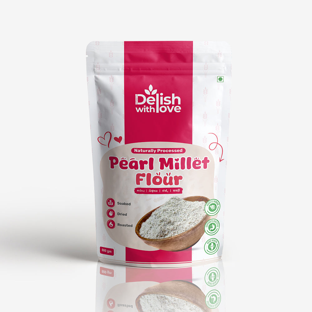 Sprouted Pearl Millet Flour | High Protein | Promotes Muscle Health | Calcium & Nutrient Rich | Promotes Bone Health | Boosts Energy & Immunity | Gluten-Free Heritage Superfood