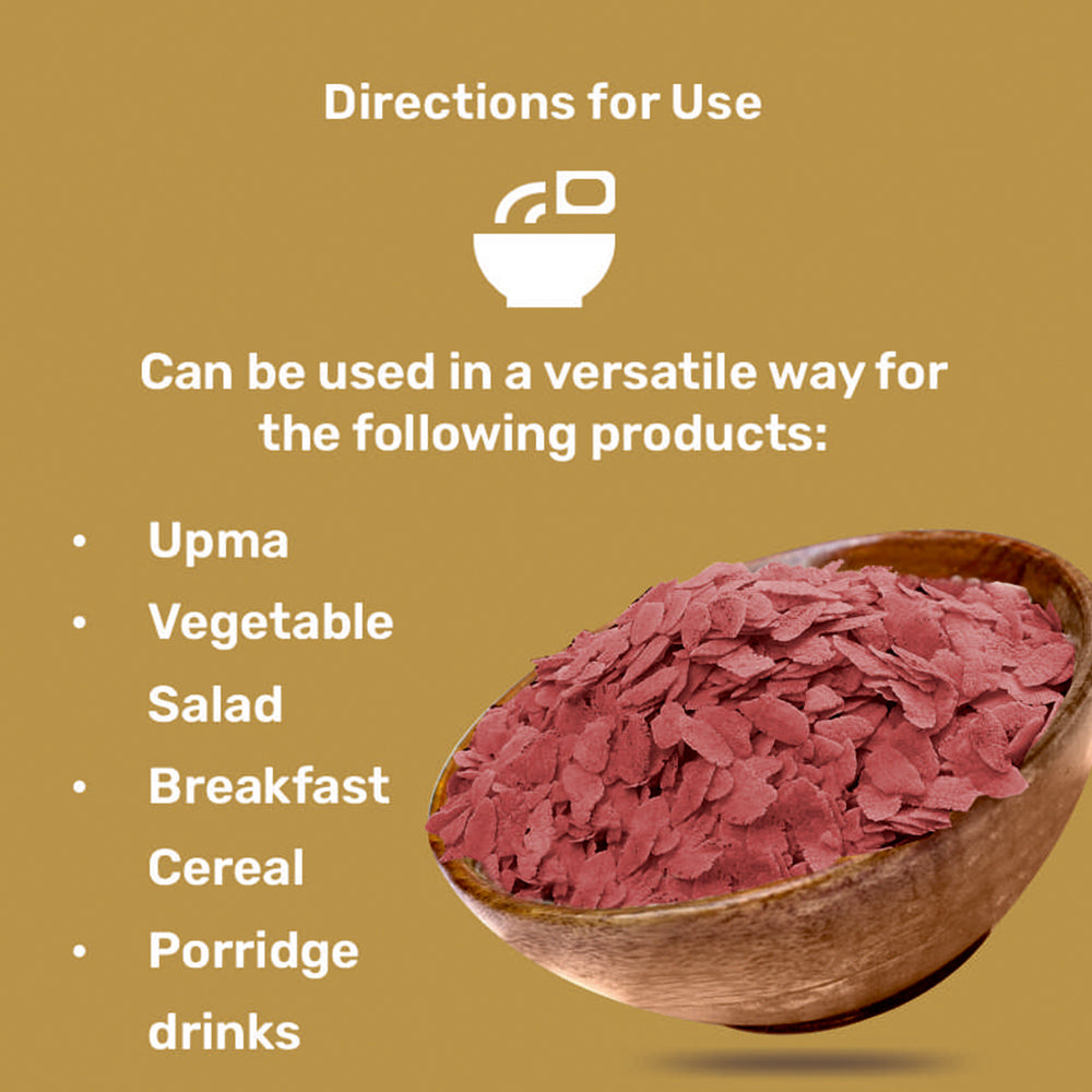 Poongar Flakes ( Aval / Poha) | High in Fiber | Aids Weight Loss | Promotes Digestive Health | Boosts Energy & Vitality | Gluten-Free Heritage Superfood
