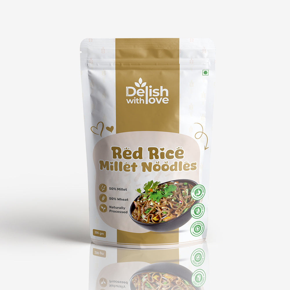 Red Rice Noodles | Rich in Antioxidants | High Fiber | Diabetic-Friendly | Nutrient-Dense | High in Antioxidants | Guilt-Free Indulgence  | Quick & Versatile