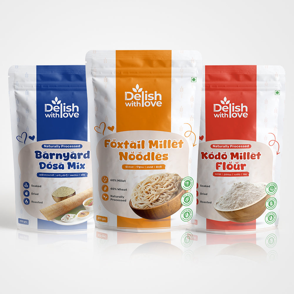 Siridhanaya Dinner Specials Health Combo Pack | Perfect for Nutritious Evening Meals | High Fiber |  Supports Digestive Health | Boosts Energy Levels | Gluten-Free Heritage Superfood | Positive Millets