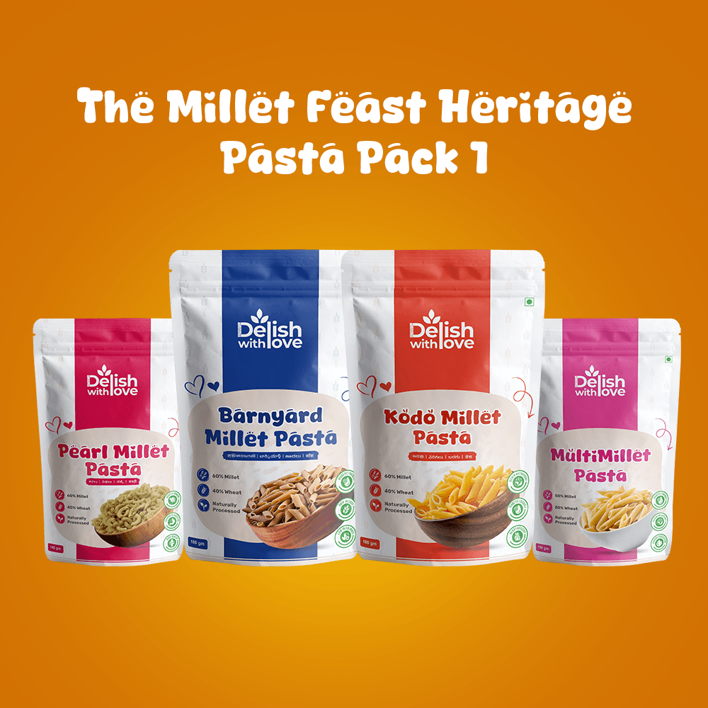The Millet Feast Heritage Combo 1 - 4 - Pack Value Pasta Bundle