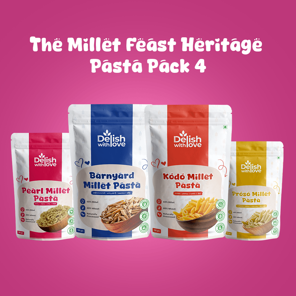 The Millet Feast Heritage Combo 4 - 4 - Pack Value PastabBundle