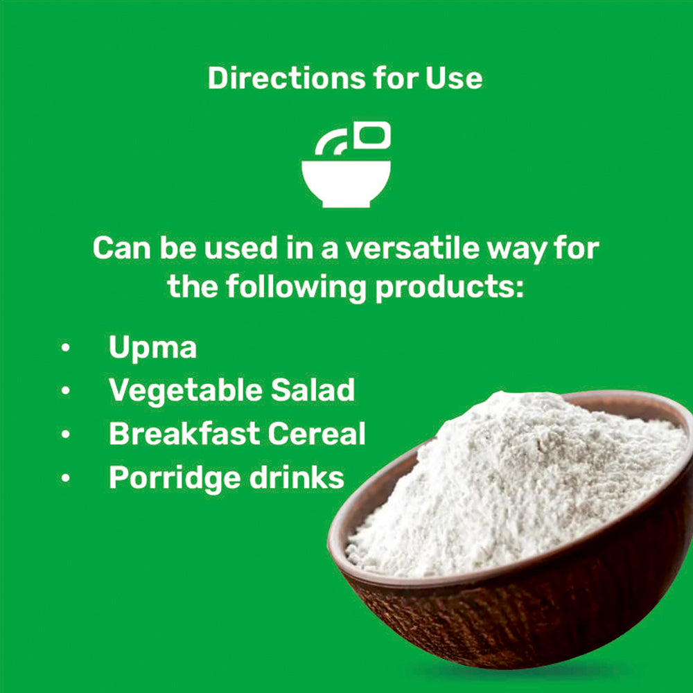 Sprouted White Sorghum Millet Flour | Rich in Fiber and Antioxidants | Gluten-Free and Diabetic-Friendly | Aids Digestion & Weight Control | Perfect for Weight Management and Healthy Recipes
